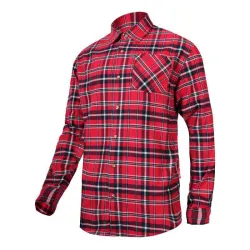 
                  LAHTIPRO KOSZULA FLANELOWA CZERWONO-GRANATOWA ROZMIAR XXXL L4180306